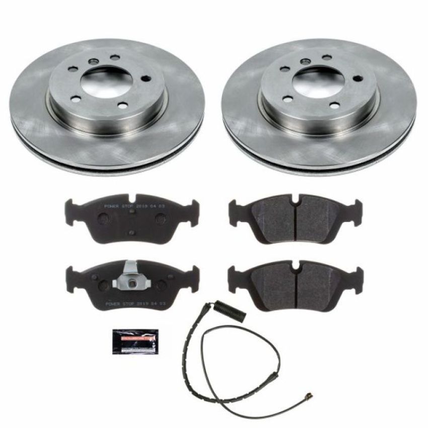 PowerStop TDSK867 Track Day Spec High-Performance Brake Pad and Rotor Kit