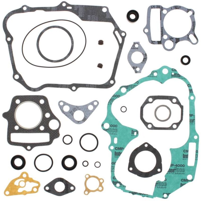 Vertex Pistons 811842 Vertex Gaskets 93-05 Honda TRX90 Complete Gasket Kit w/ Oil Seals