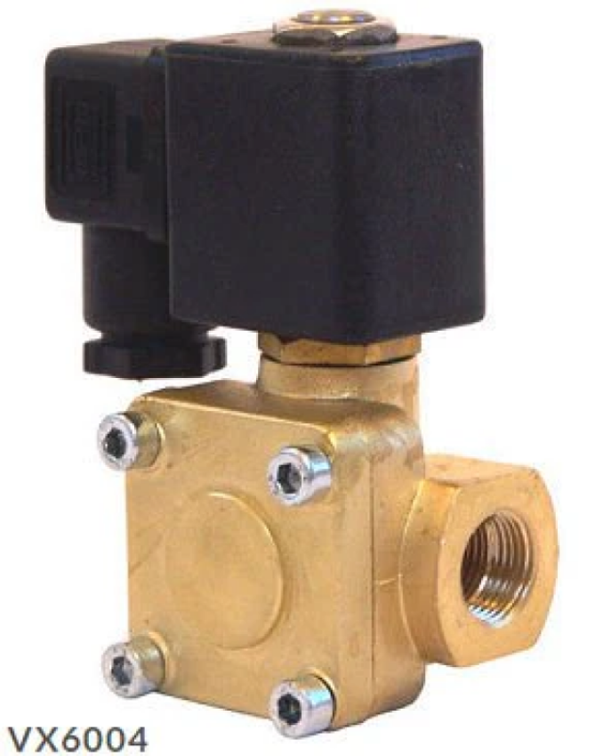 Kleinn Air Horns VX6004 Kleinn Vortex 6 Series 12-Volt Heavy Duty Brass Solenoid Valve