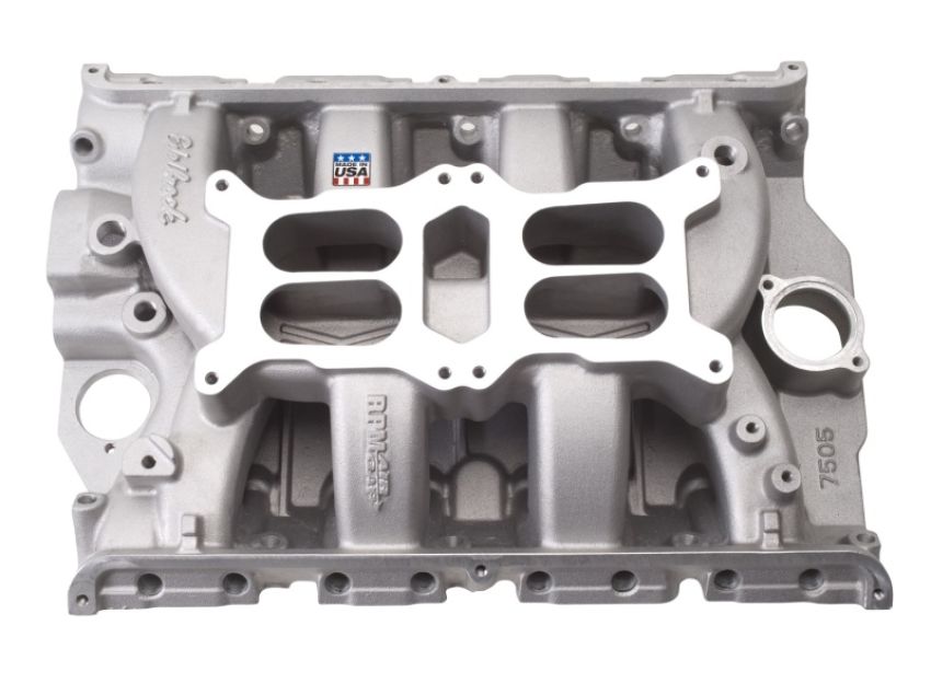 EDELBROCK EDE7505 Ford FE Performer RPM Dual Quad Manifold
