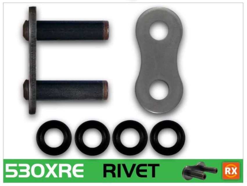 RK Chain 530XRE-RL 530XRE-RIVET - Natural