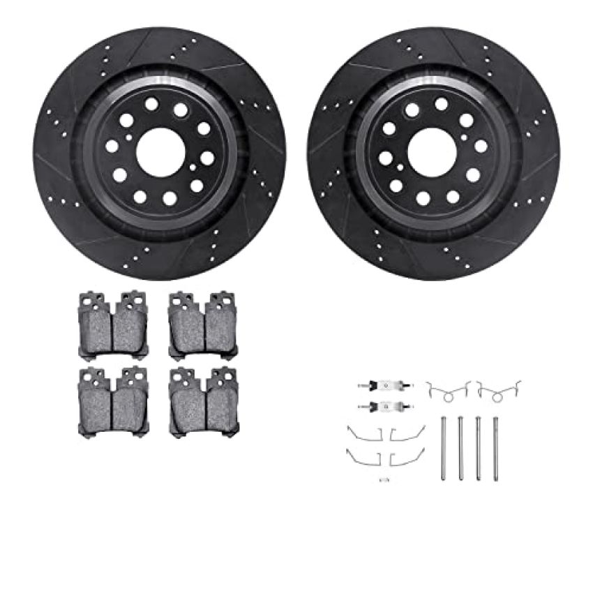 Dynamic Friction 8512-75116 Rotor Kit