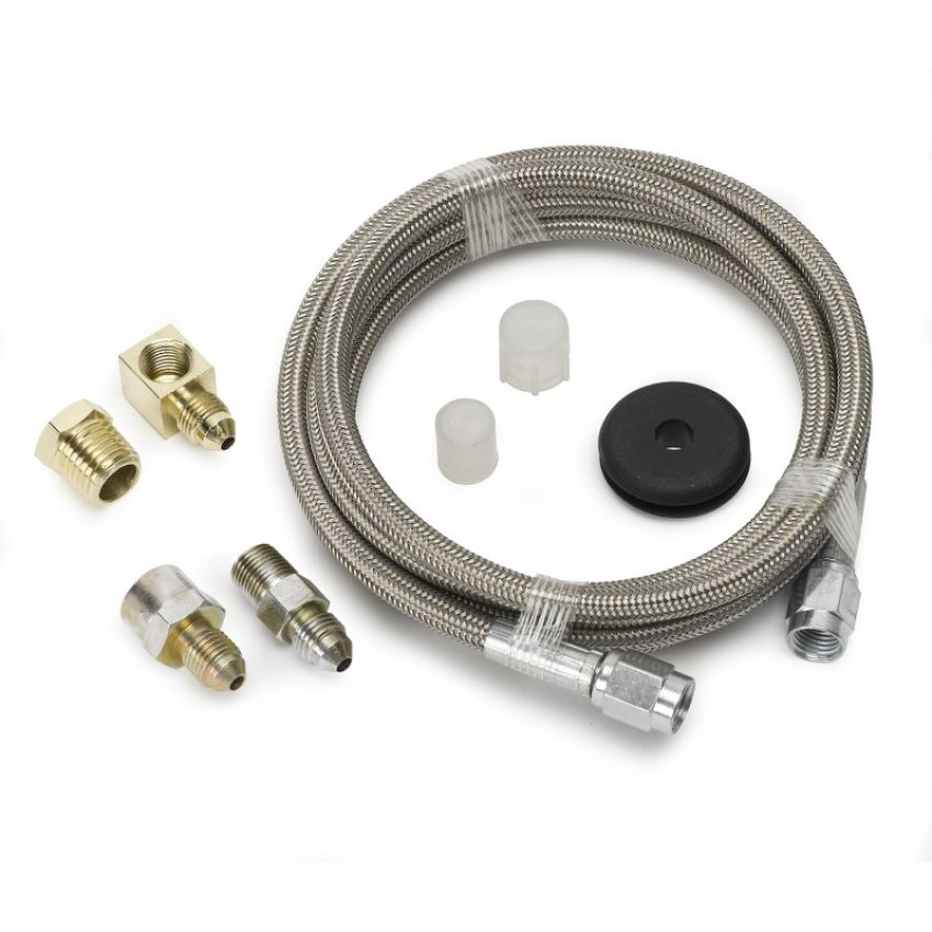 AutoMeter 3236 LINE, BRAIDED STAINLESS STEEL, #3 DIA., 6FT. LENGTH, -3AN AND 1/8
