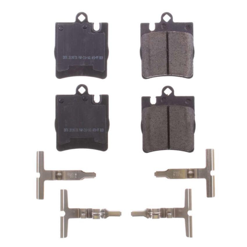PowerStop 17-876 PowerStop - Z17 Low-Dust Ceramic Brake Pads with Hardware