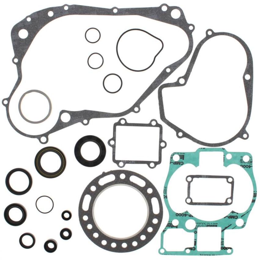 Vertex Pistons 811823 Vertex Gaskets 88-90 Suzuki LT-500R Complete Gasket Kit w/ Oil Seals