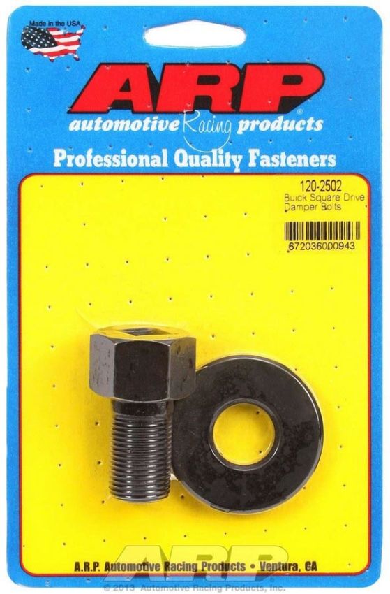 ARP ARP120-2502 Buick Balancer Bolt Kit Square Drive V6/V8