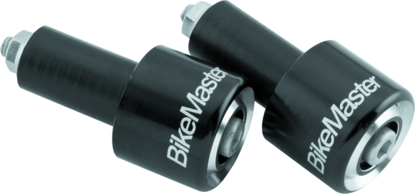 BikeMaster 152127 Anodized Aluminum Barend Pair - Black