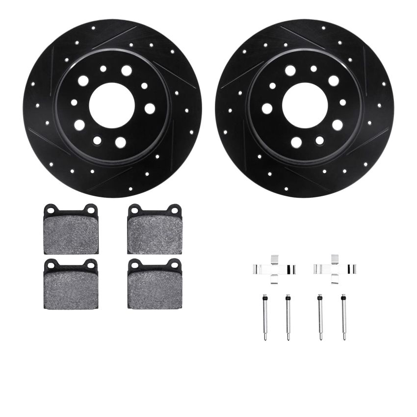 Dynamic Friction 8612-63008 Rotor Kit