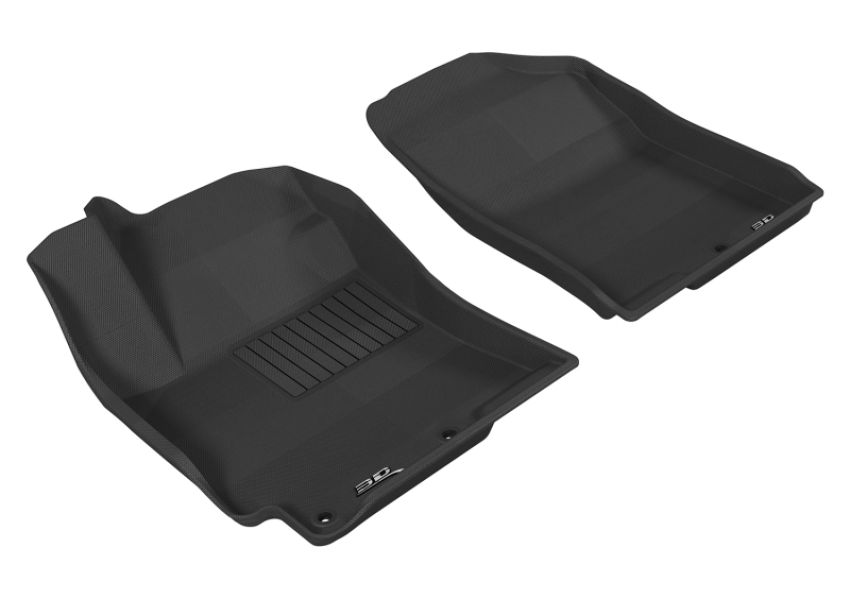 3D MAXpider L1HY02211501 2012-2017 Hyundai Accent Kagu 1st Row Floormat - Gray