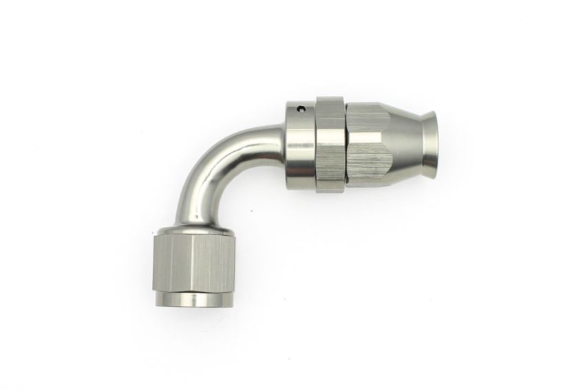 #8 90-Deg Hose End PTFE Series