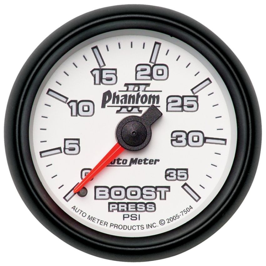 AutoMeter 7504 GAUGE, BOOST, 2 1/16