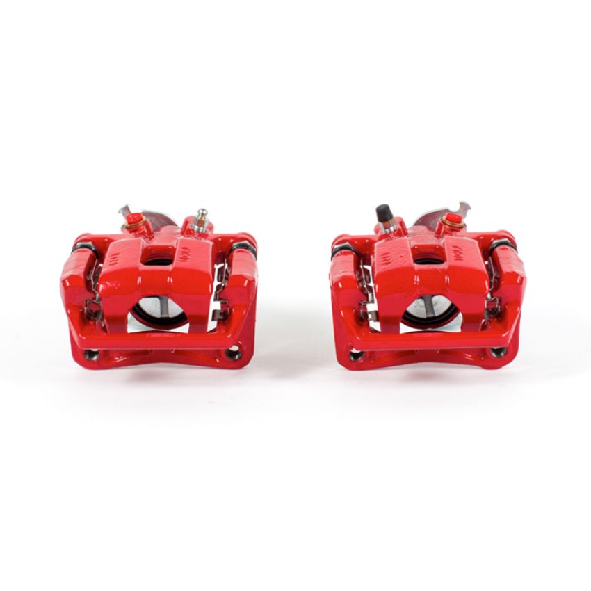 PowerStop S3358 Red Powder Coated Calipers