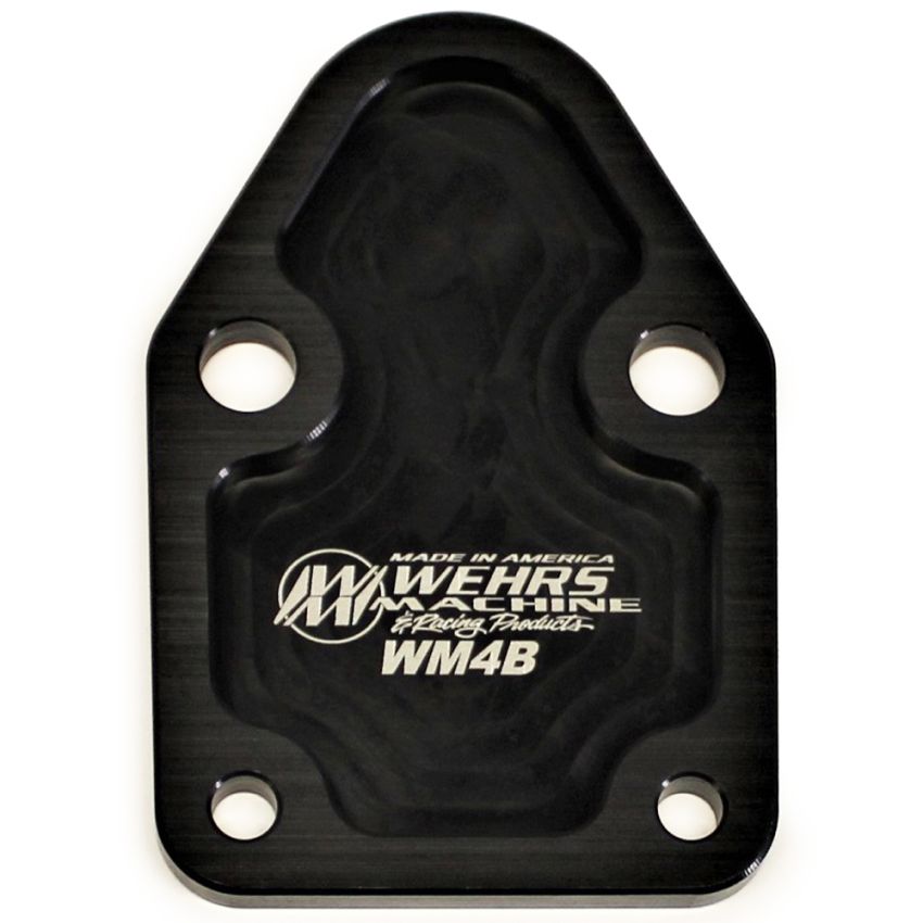 WEHRS MACHINE WEHWM4B SBC Fuel Pump Blockoff