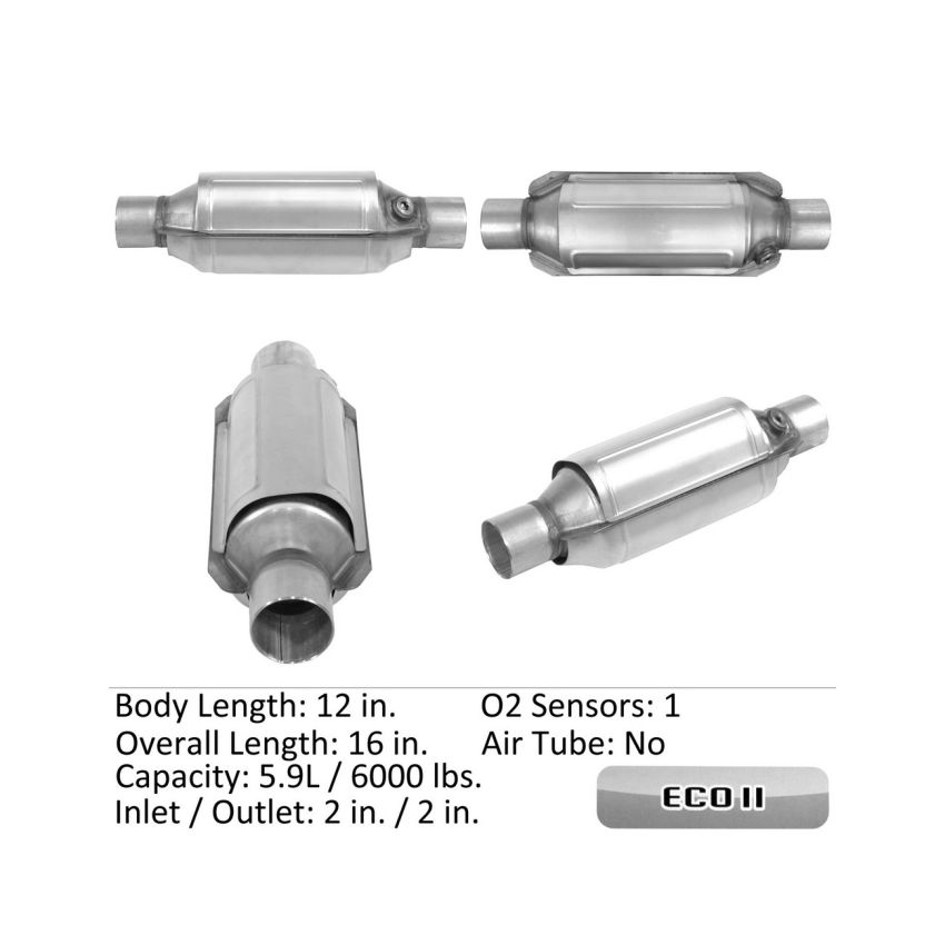 Eastern Catalytic 82834 Federal / EPA Catalytic Converter - Universal