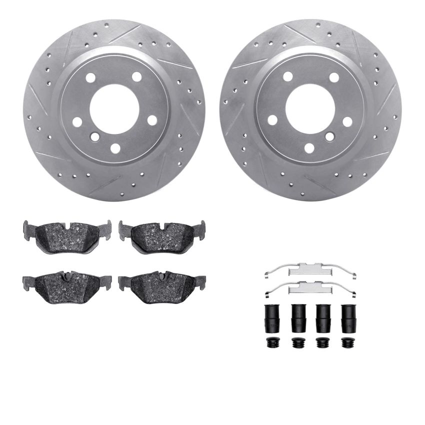 Dynamic Friction 7512-31086 Rotor Kit