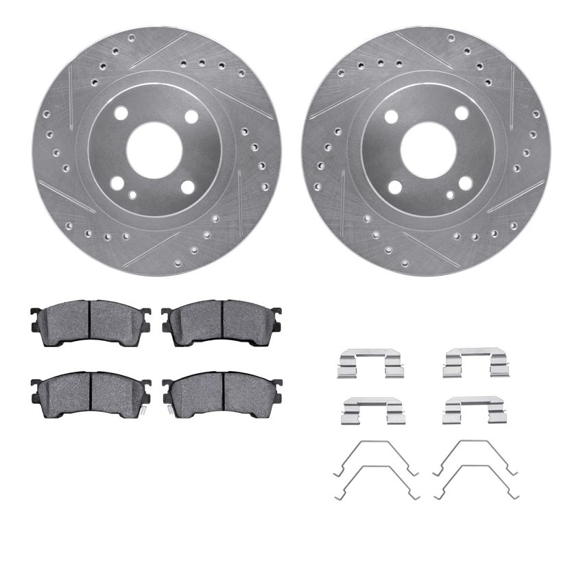 Dynamic Friction 7512-80024 Rotor Kit