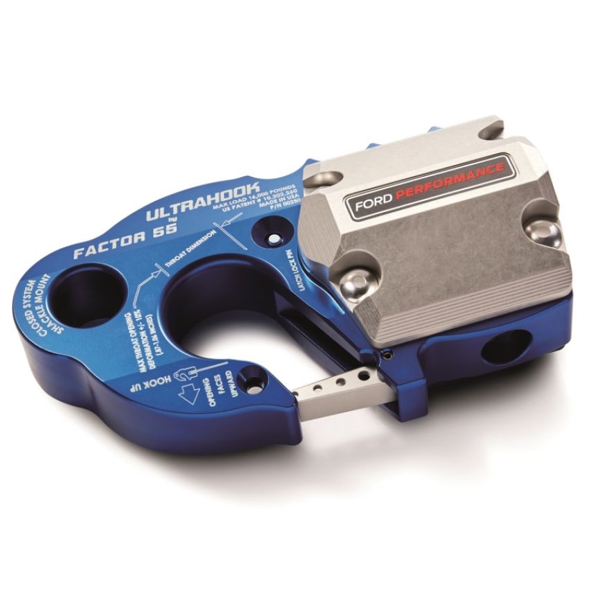 Ford Racing M-1821-UHB Ford Performance By Factor 55 Blue Ultrahook