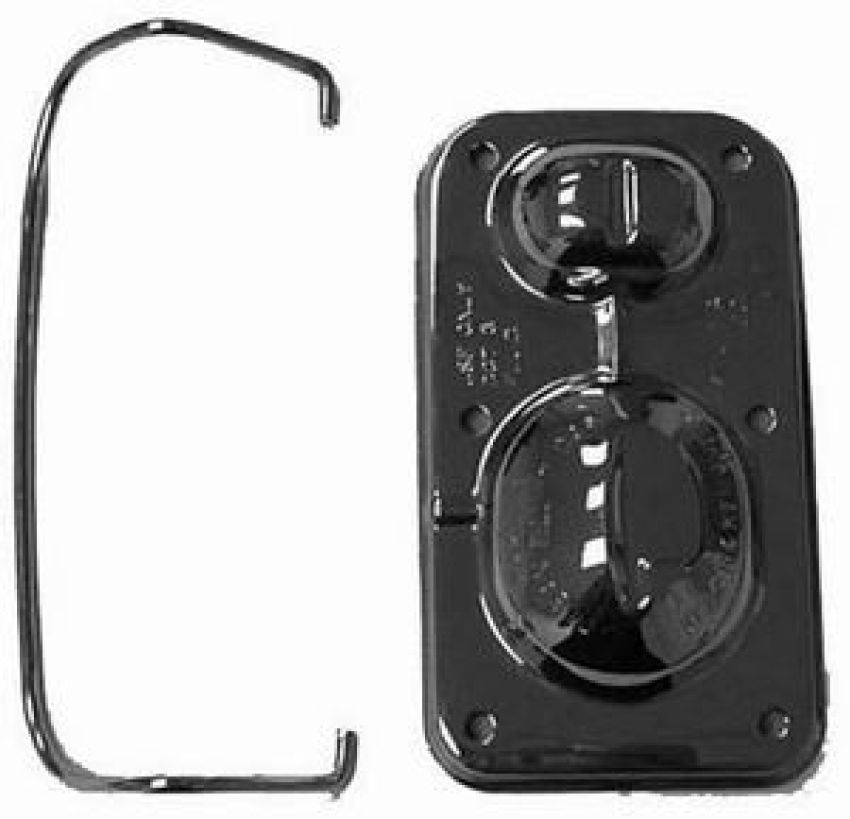 RACING POWER CO-PACKAGED RPCR9101 GM Master Brake Cylinder Cover Chrome