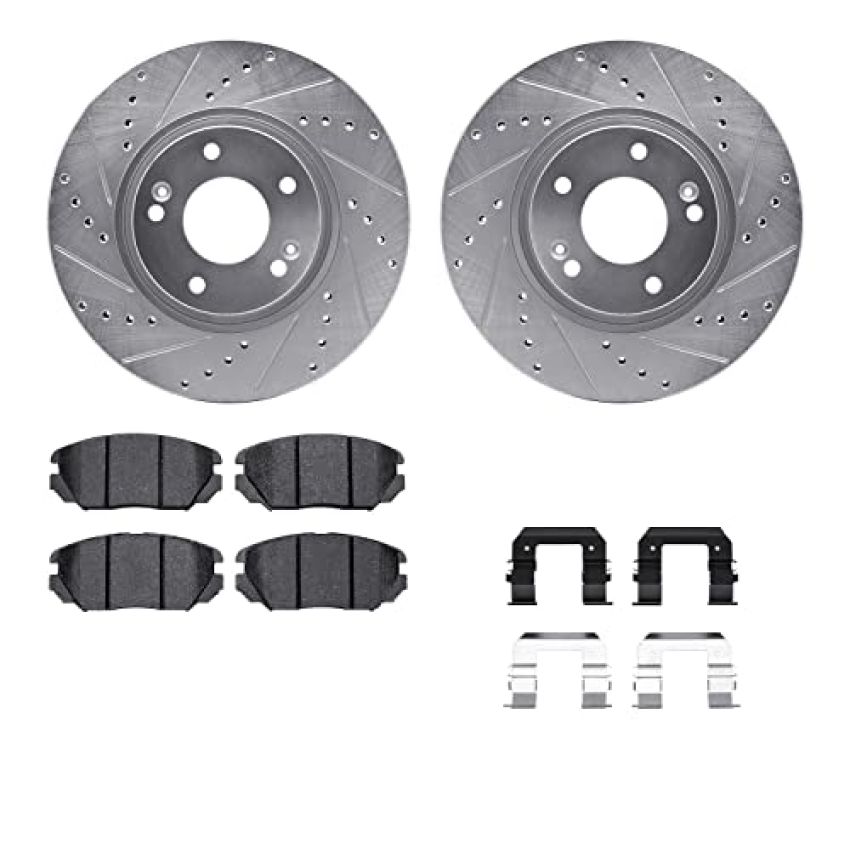 Dynamic Friction 7512-03032 Rotor Kit