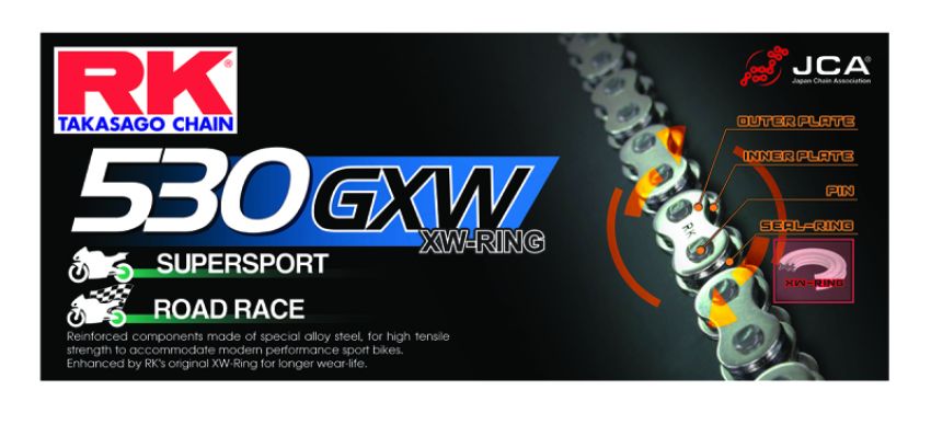 RK Chain 530GXW-110 530GXW-110 - Natural