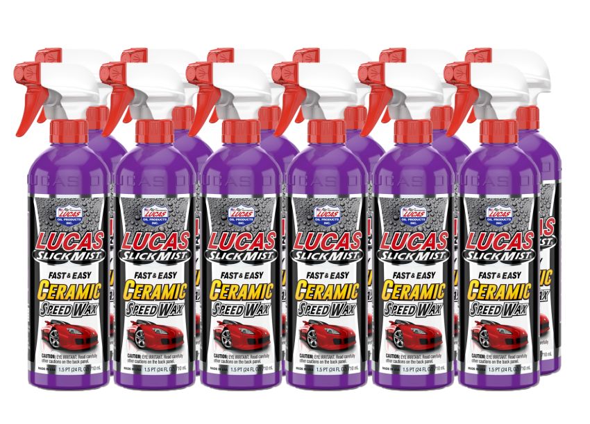 LUCAS OIL LUC11294-6 Ceramic Speed Wax 24oz Case 6 x 24oz Bottles