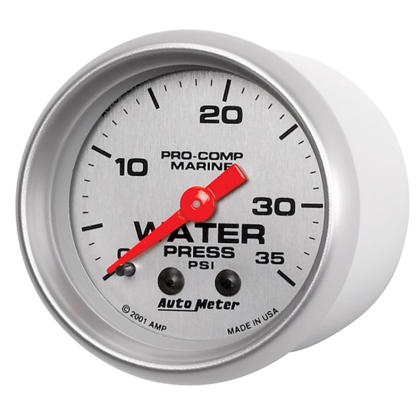 AutoMeter 200772-33 GAUGE, WATER PRESS, 2 1/16