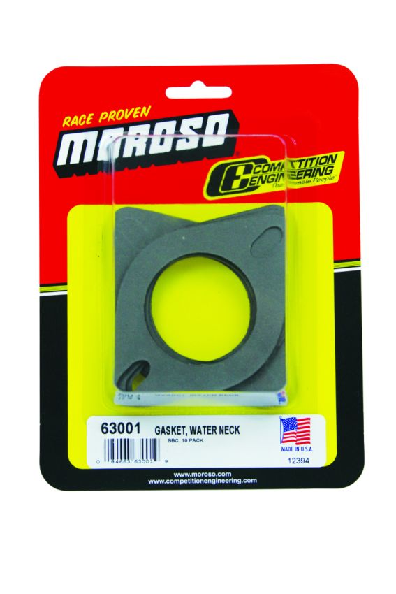 Moroso 63001 Chevrolet Small Block Chevrolet Big Block/Small Block Waterneck Gasket - 10 Pack