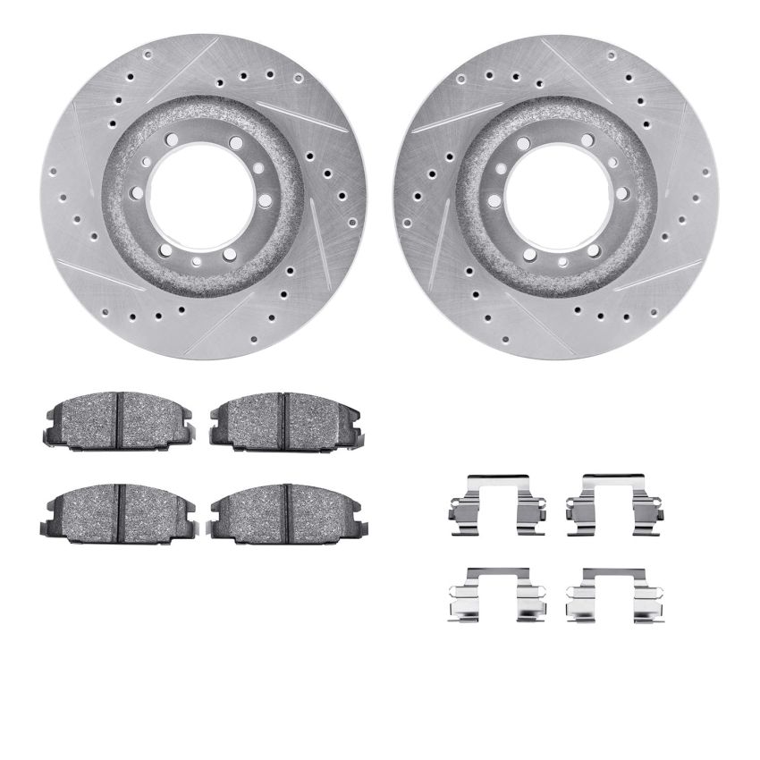 Dynamic Friction 7512-37008 Rotor Kit