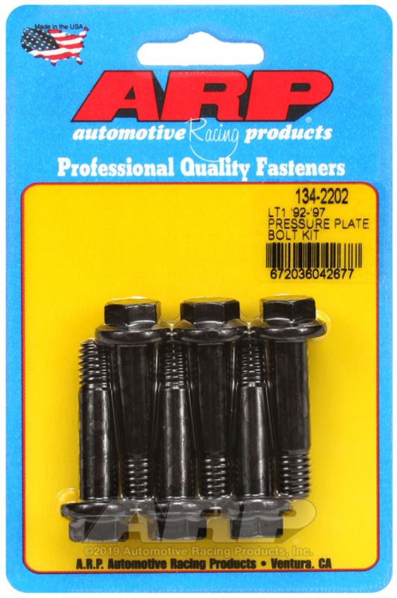 ARP ARP134-2202 Pressure Plate Bolt Kit Chevy V6/V8 (6pk)