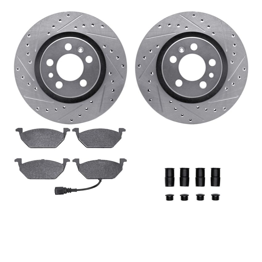 Dynamic Friction 7512-74027 Rotor Kit