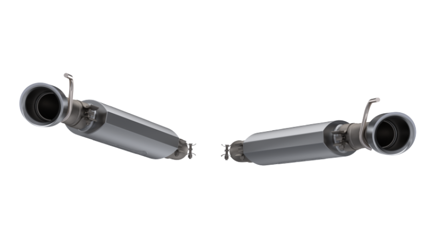 QTP 600116 2016-2024 Chevrolet Camaro SS 6.2L  AR3 Dual Tip Axle Back