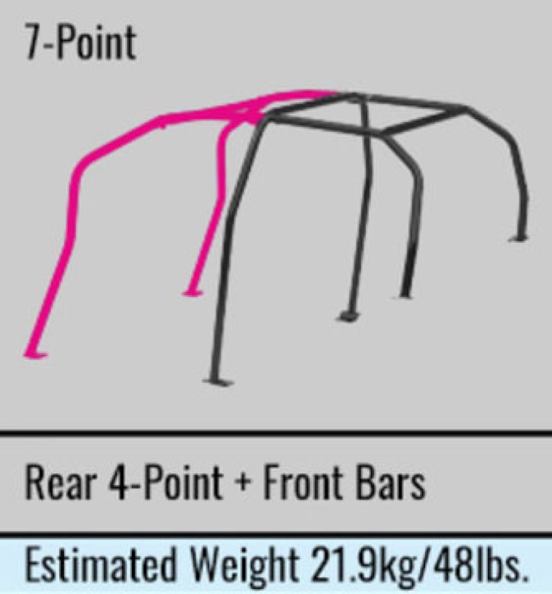 Cusco 566 261 L Chro-moly Roll Cage 4 Passenger 7P CZ4A (S/O / No Cancel)