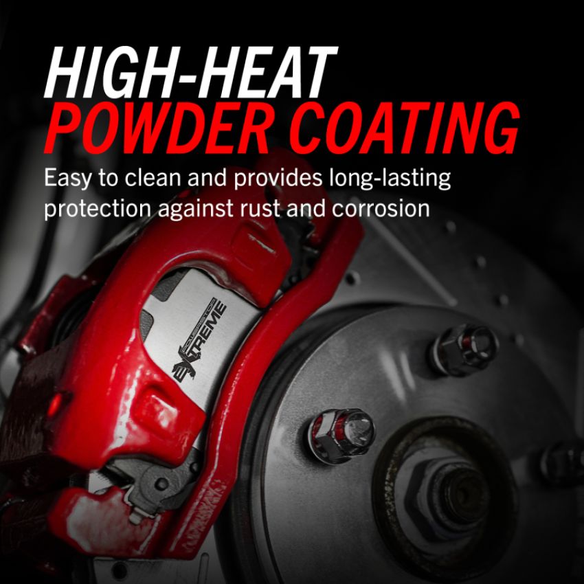 PowerStop S5400A Red Powder Coated Calipers