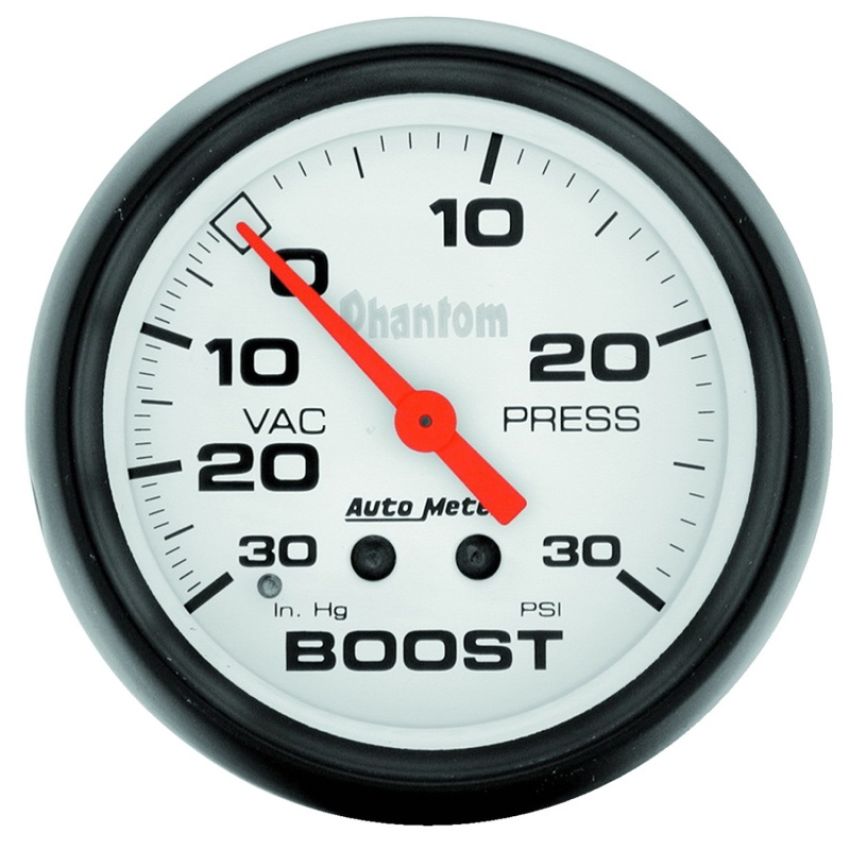 AUTOMETER ATM5803 2-5/8in Phantom Boost Gauge 30psi