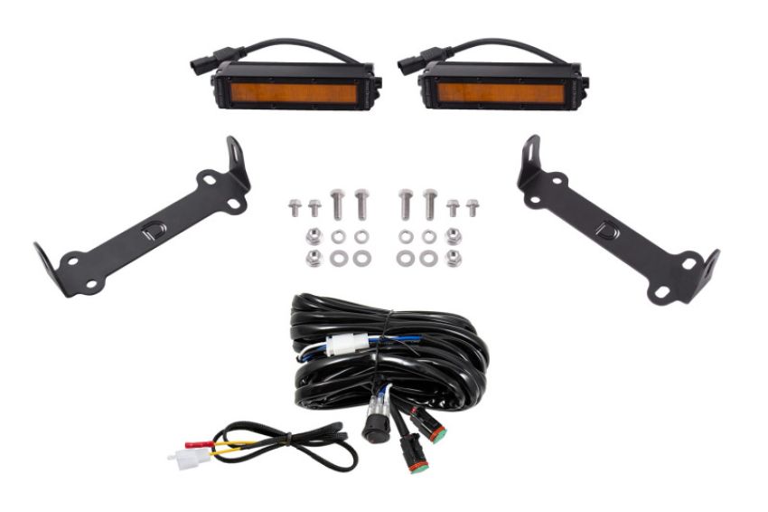 Diode Dynamics DD6758 14-21 Toyota 4Runner Stage Series SAE/DOT LED Lightbar Kit - Amber SAE/DOT Wide