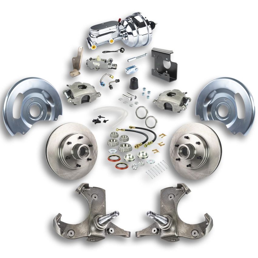 RIGHT STUFF DETAILING RSDTDC6726 67-70 Chevy C10 Disc Brake Conversion