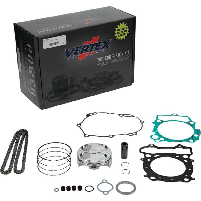 Vertex Pistons VTKTC24371A Vertex Piston 20-23 Yamaha WR 250 F 250cc Top End Piston Kit