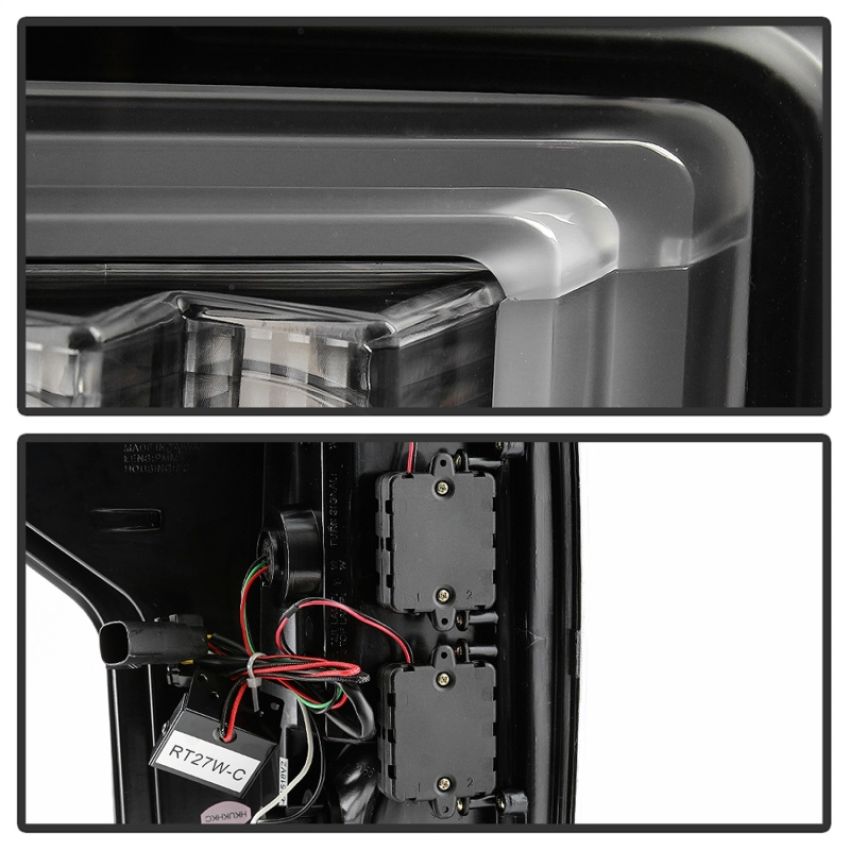 SPYDER 5085955 LED Tail Lights - Black