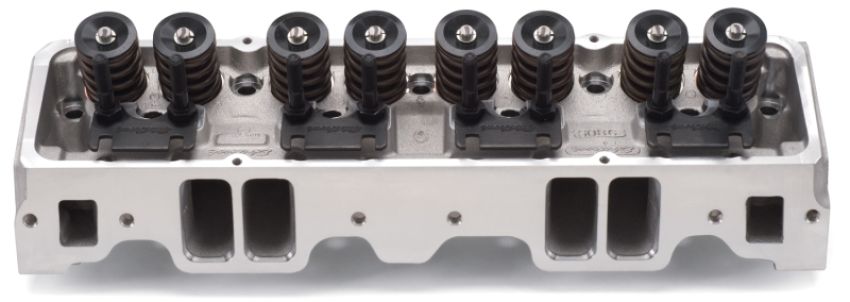Edelbrock 5087 Cylinder Head E-Series E-210 SB Chevrolet (Complete Pair)