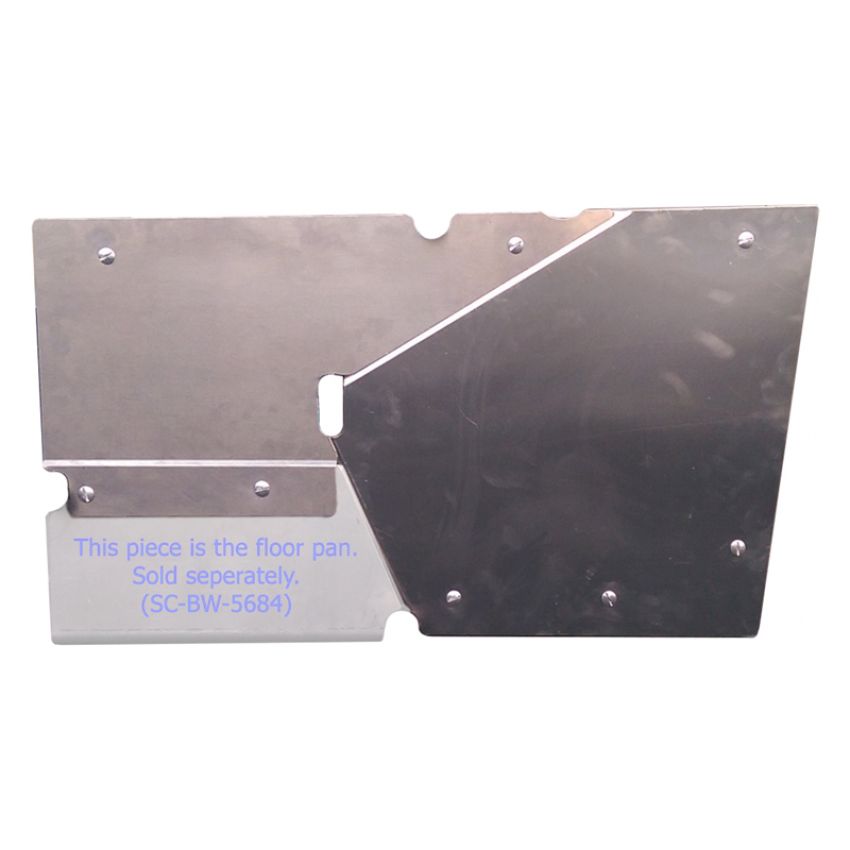TRIPLE X RACE COMPONENTS TXRSC-BW-5685 Sprint Car Kick Panel LH Quick Access Alum