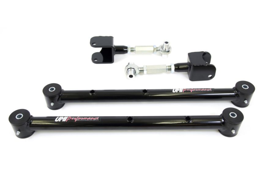 UMI Performance 401517-B 68-72 GM A-Body Lower Control Arm & Adjustable Upper Control Arm Kit