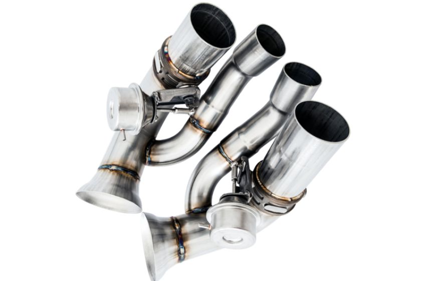 AWE Tuning 3825-11014 Porsche 991 GT3 / RS SwitchPath Conversion Kit (Requires  Center Muffler)