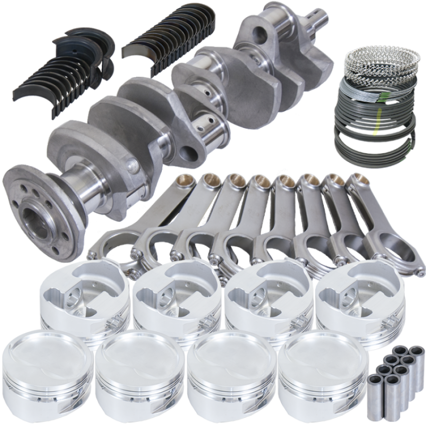 Eagle 35130060 Chevrolet 350 2-Piece Rear Seal +.060 Bore 4340 Steel Rotating Assembly Kit