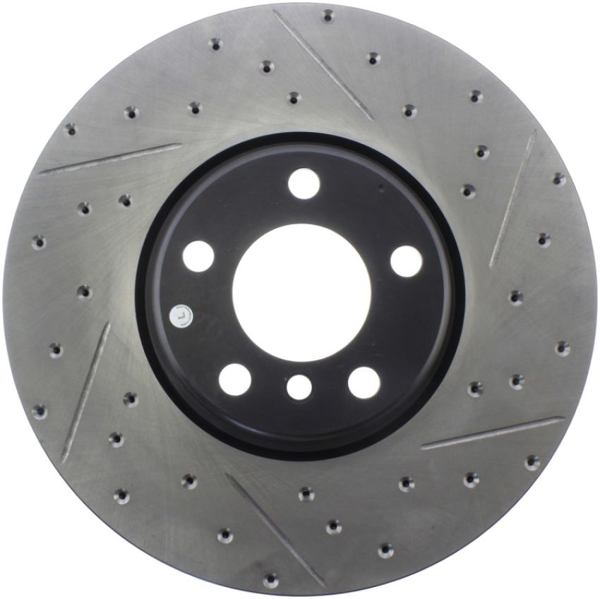 Stoptech 127.34126L Slotted & Drilled Sport Brake Rotor
