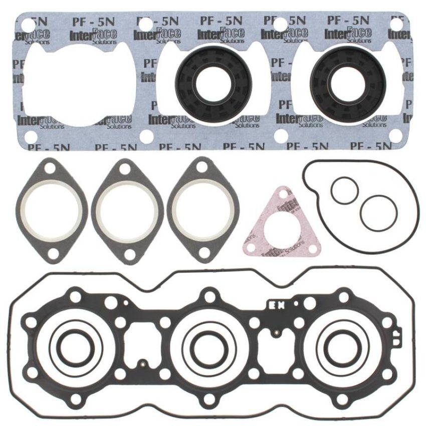Vertex Pistons 711205 Vertex Gaskets 2000 Polaris 600 Triumph Complete Gasket Kit w/ Oil Seals