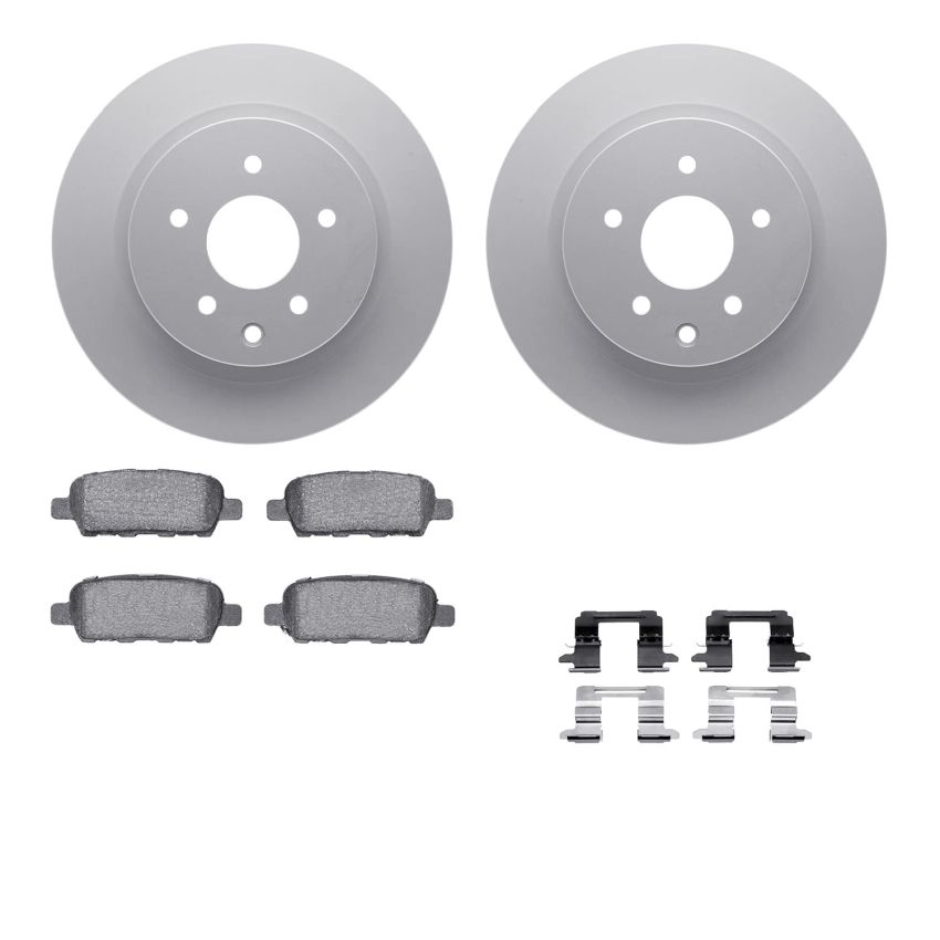 Dynamic Friction 4512-67100 Rotor Kit