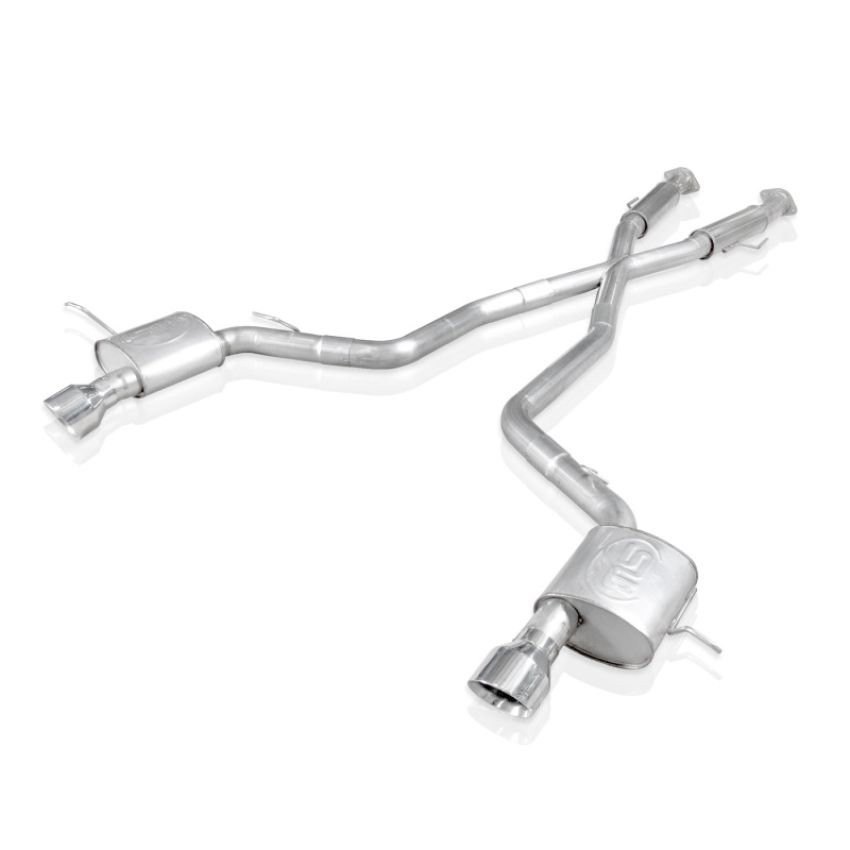 Stainless Works JEEP64CB-C 2012-17 Jeep Grand Cherokee 6.4L Catback Chambered Mufflers X-Pipe
