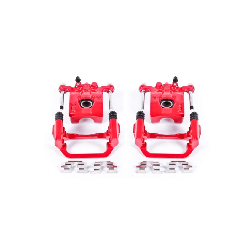 PowerStop S2780 Red Powder Coated Calipers