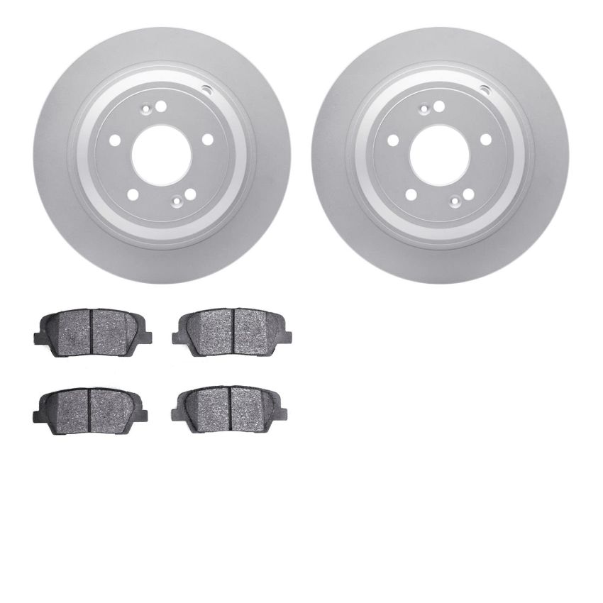 Dynamic Friction 4502-03147 Rotor Kit