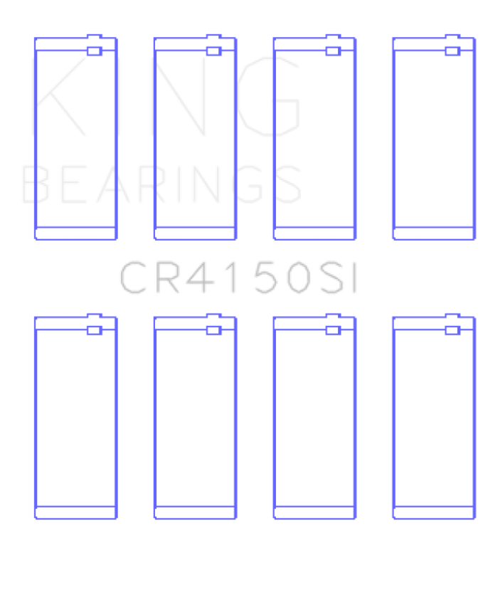 King Toyota Ford ZETEC 1.6L/1.8L/2.0L Performance Rod Bearing Set